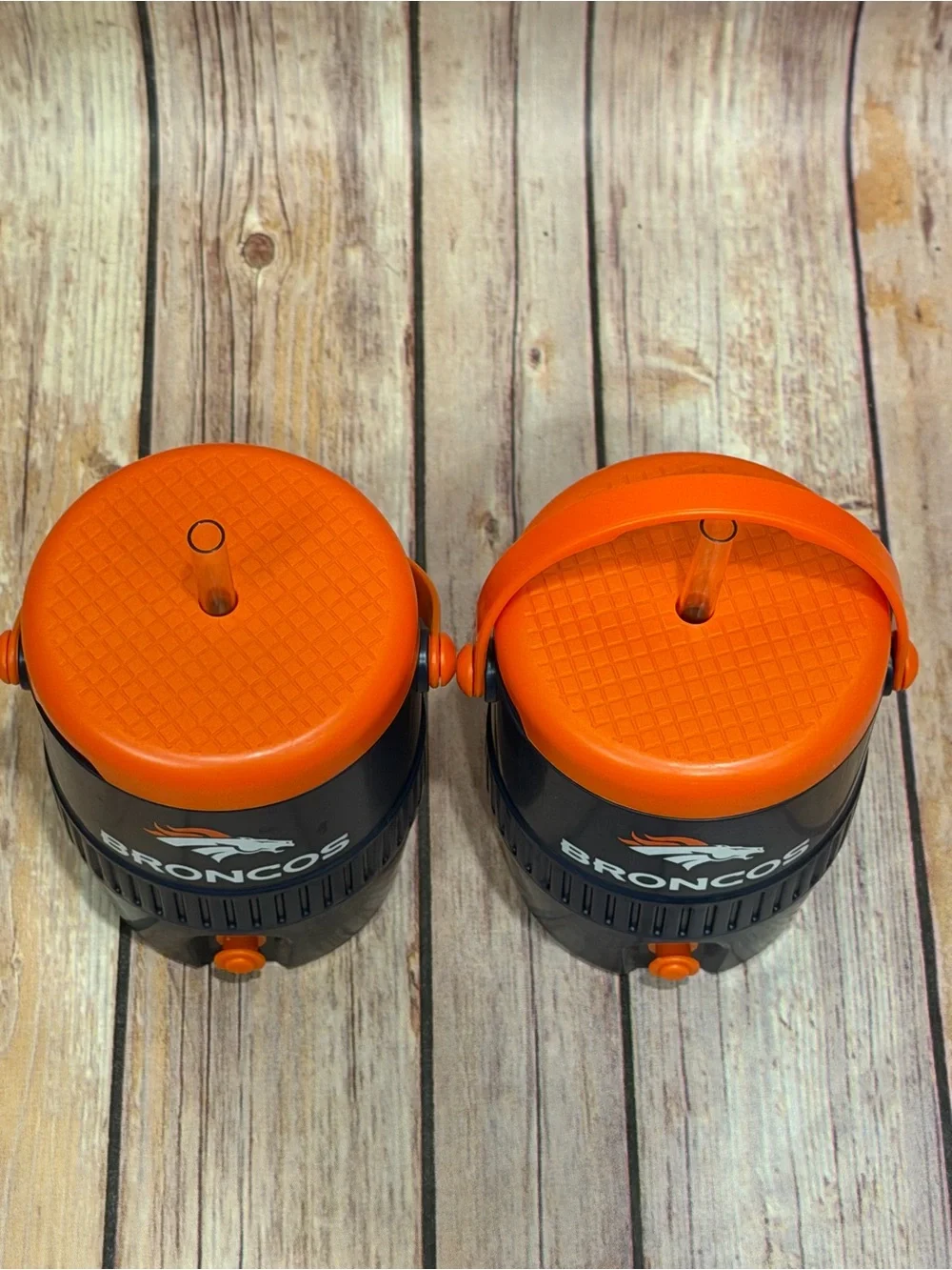 ✨NEW✨ Set of 2 New Release - Denver Broncos Sideline Barrel Drink Cooler